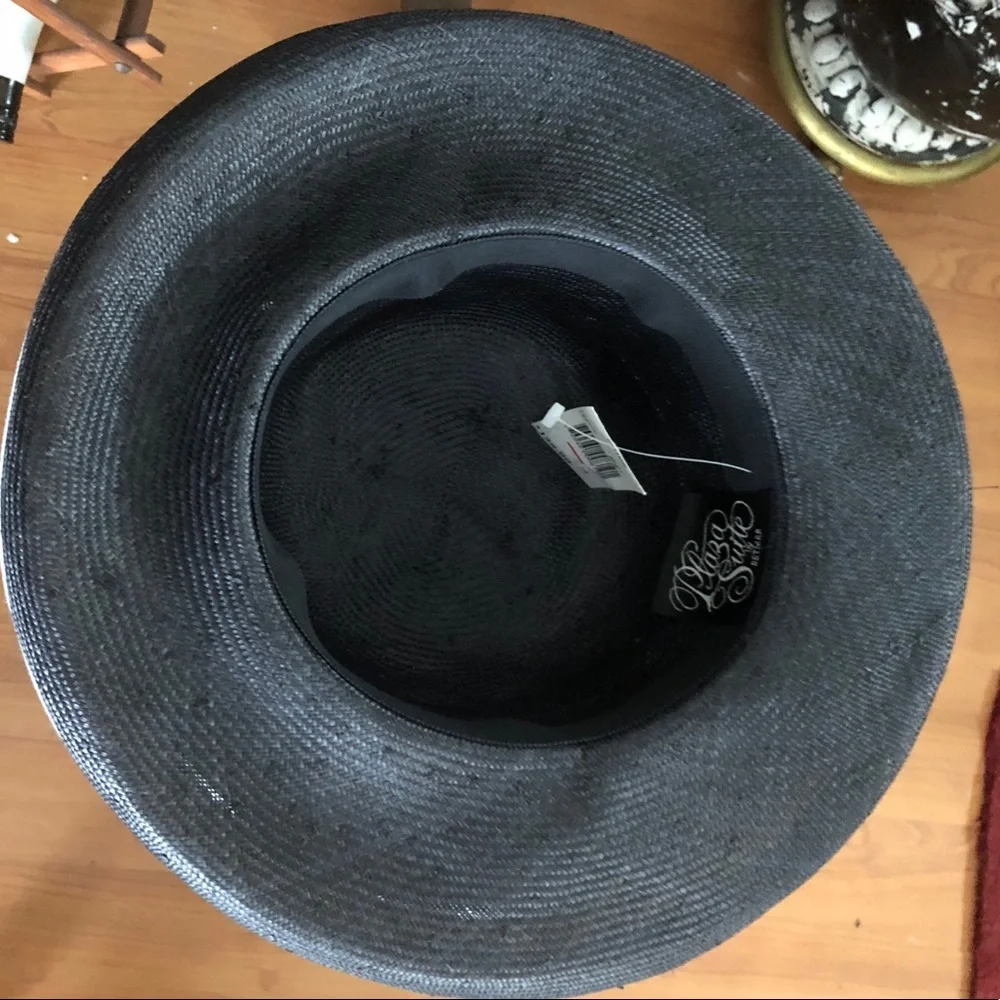Vintage Black & White Derby Hat - Picture 9 of 12